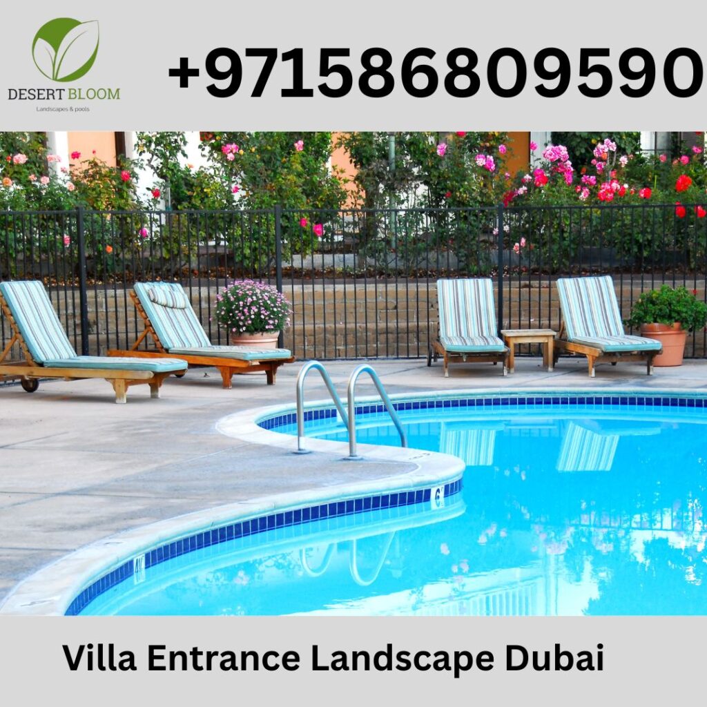 Villa Entrance Landscape