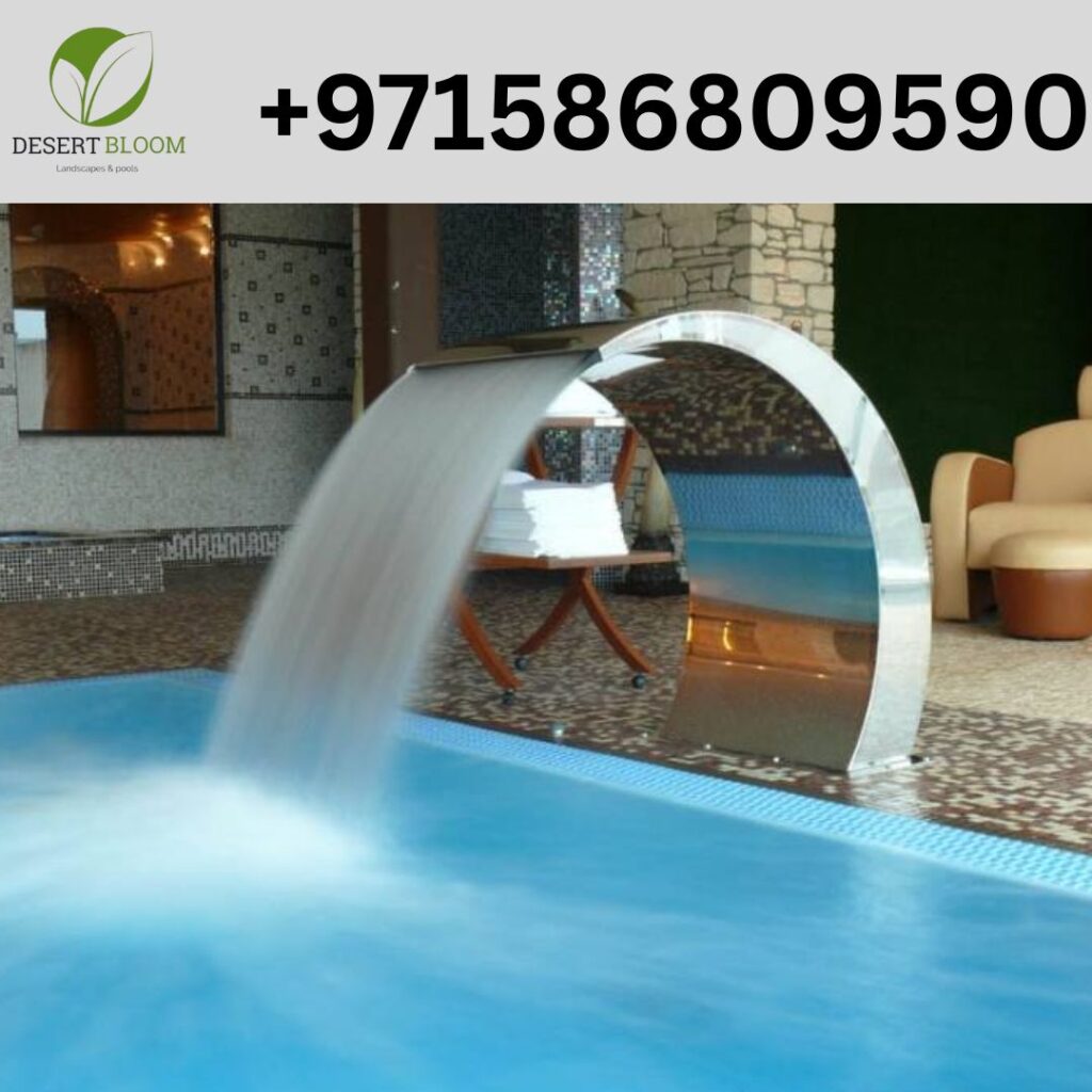 Swimming Pool Waterfall