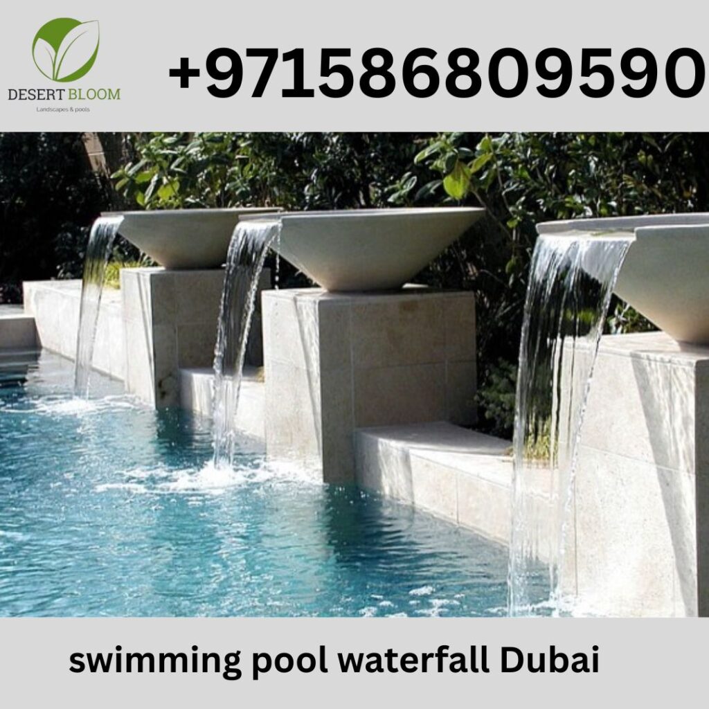 Swimming Pool Waterfall