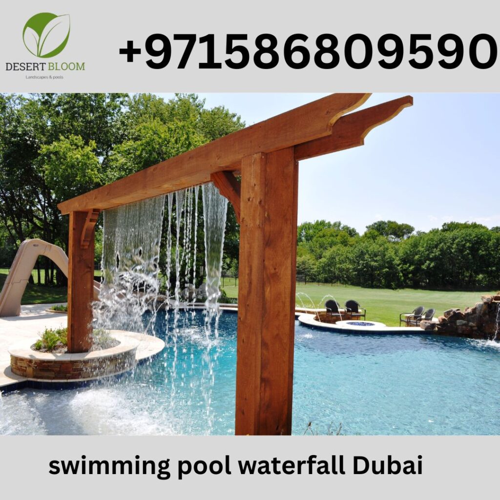 Swimming Pool Waterfall