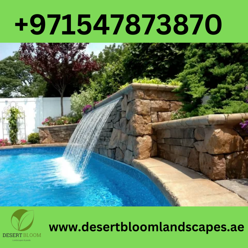 Swimming Pool Waterfall