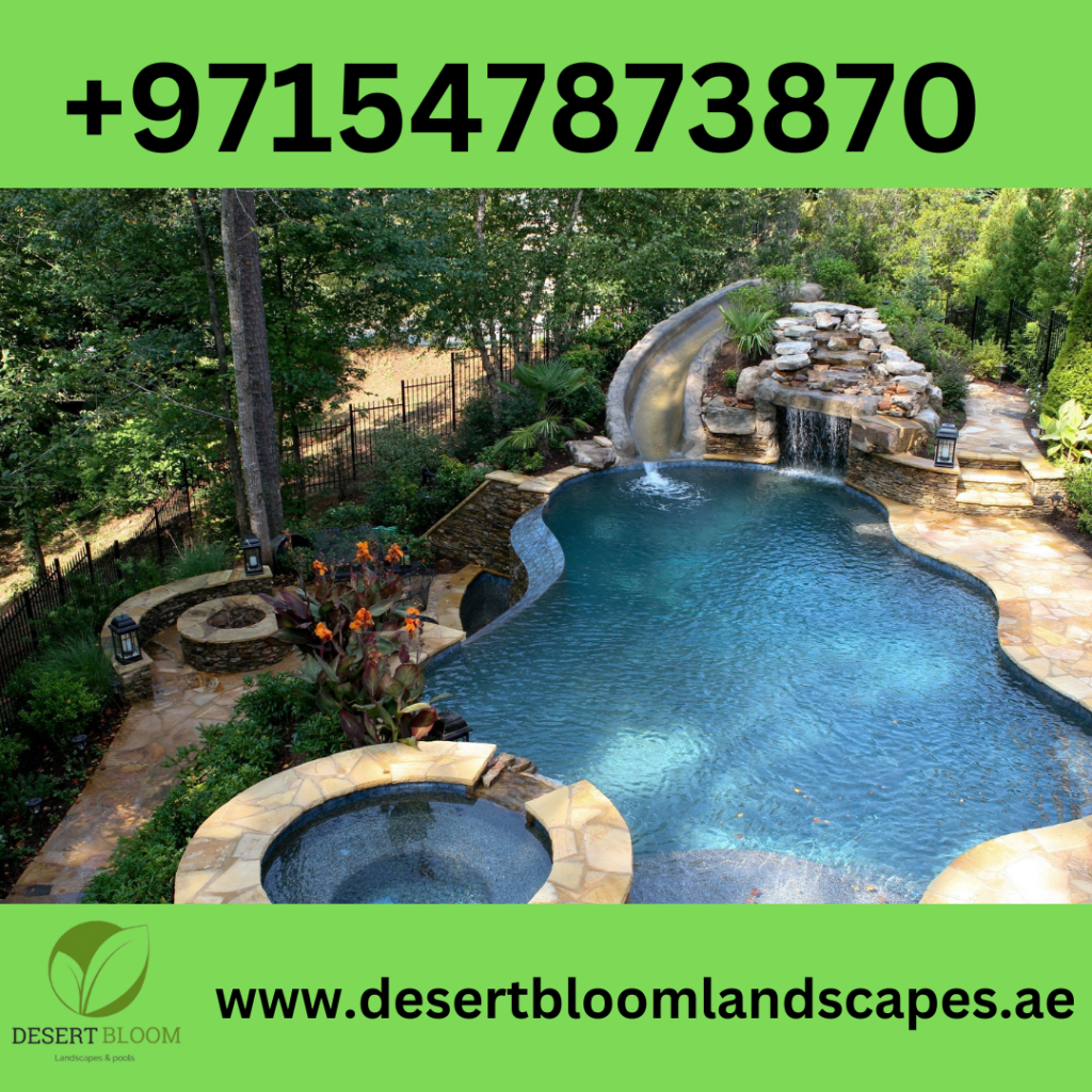 Swimming Pool Waterfall