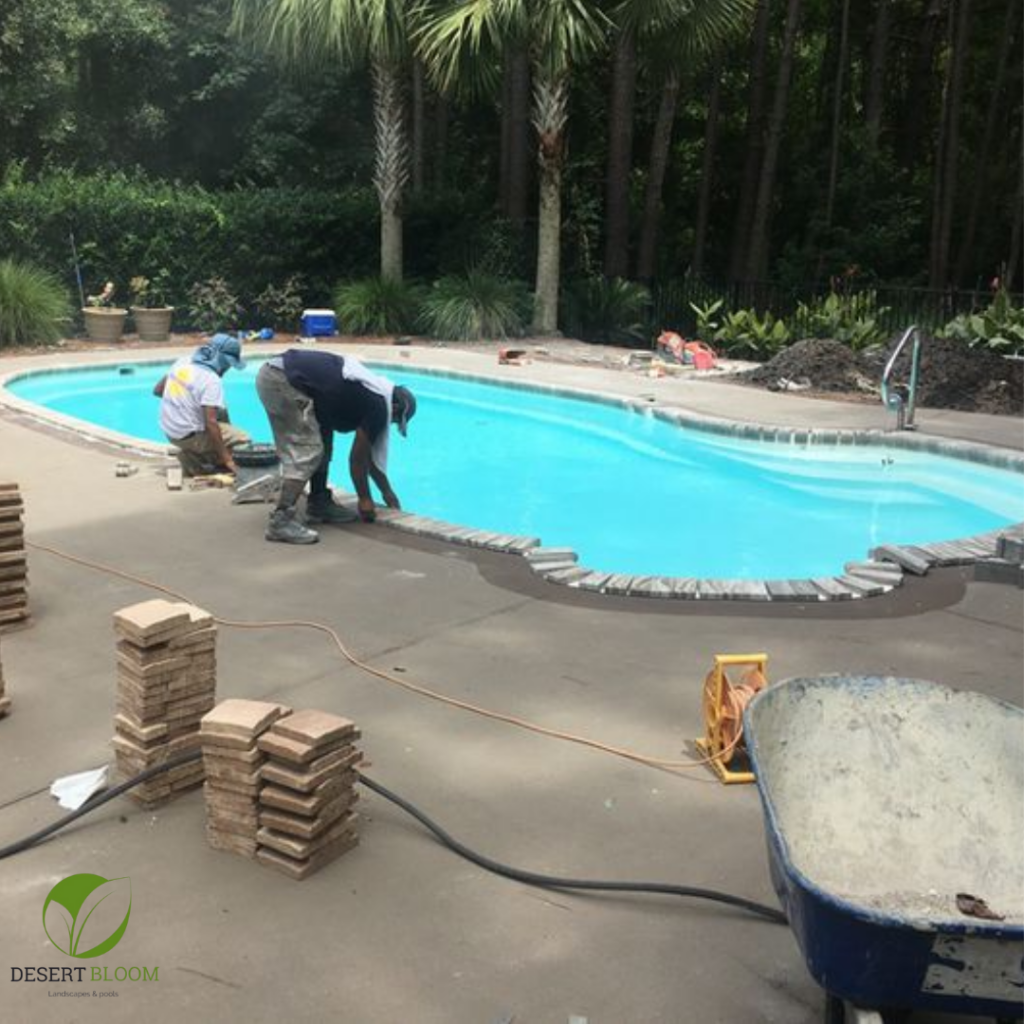 Pool construction