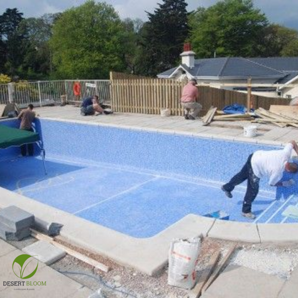Pool construction