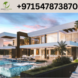 Luxury Modern Villa Landscaping