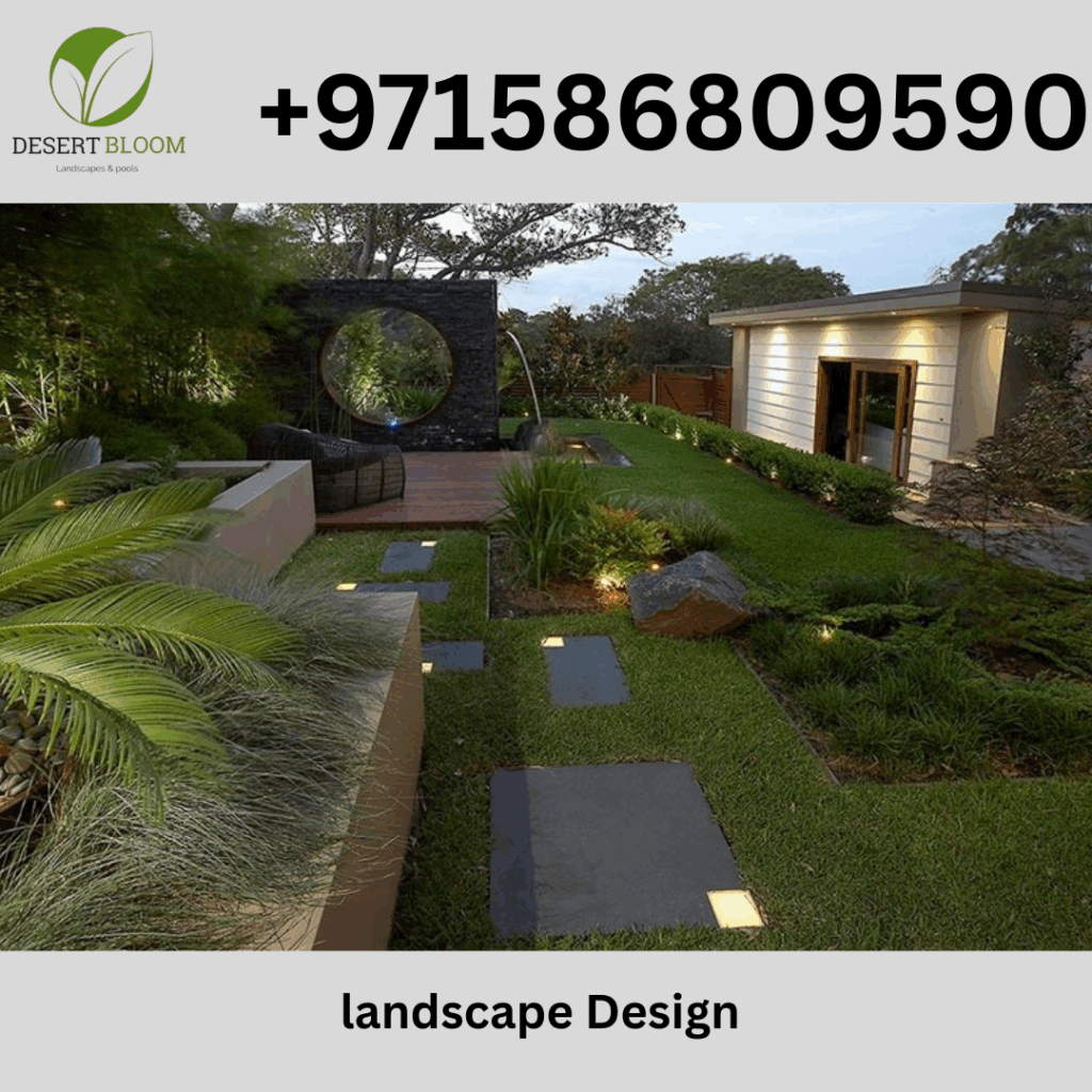 Modern Villa Landscaping