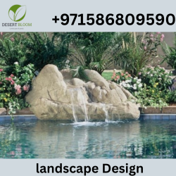 Pool Waterfall Installation