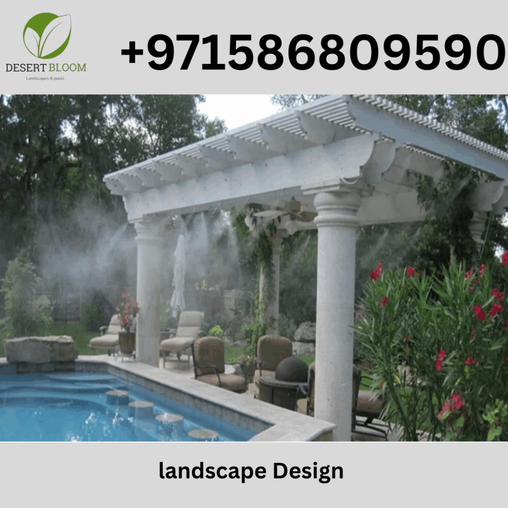 Pool Waterfall Installation